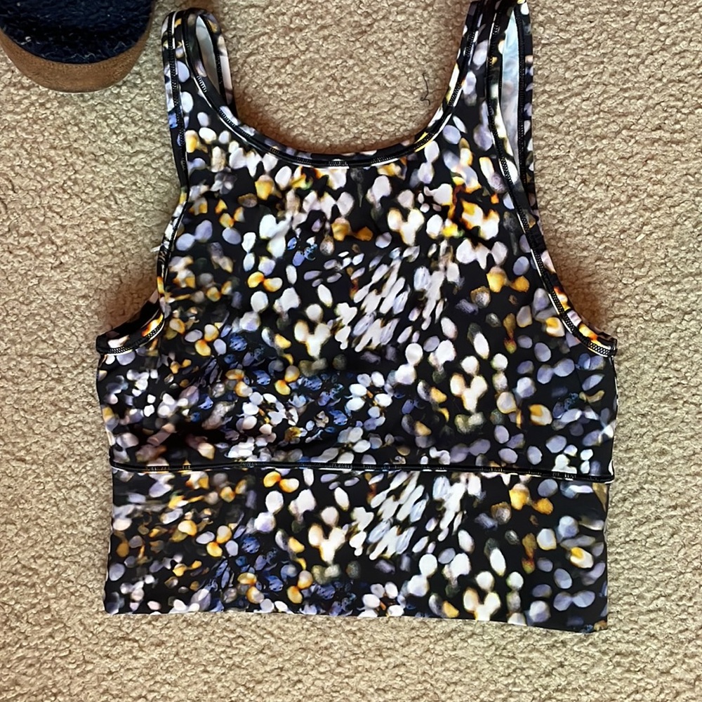 Power pivot tank top lululemon confetti color reversible!